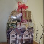 Welcome home gift basket