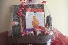 joy metalic gift basket