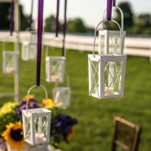 mini decorative lanterns w-hangers