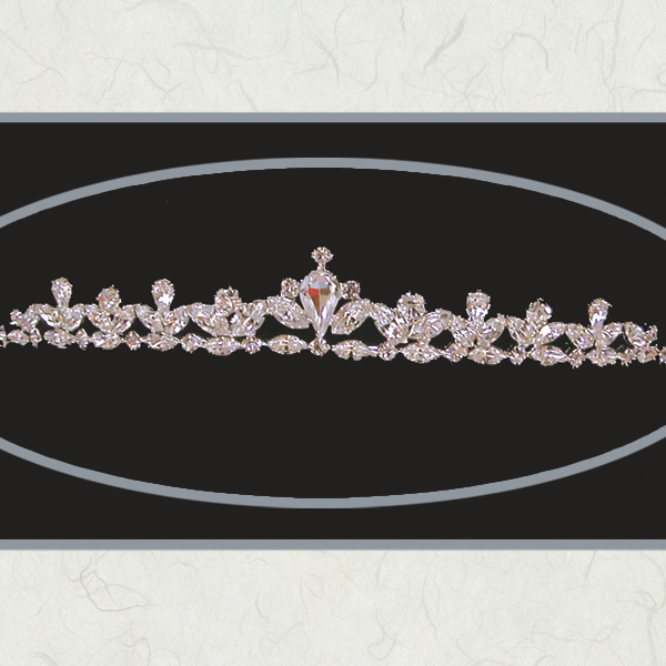 Crystal rhinestone tiara