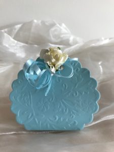 Tiffany bonbonniere gift boxes