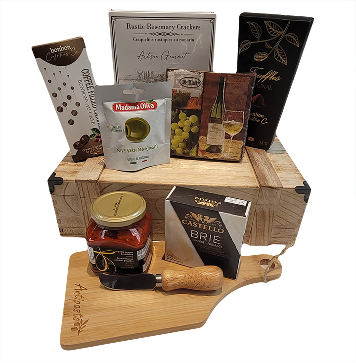 Gourmet Chest Gift Basket