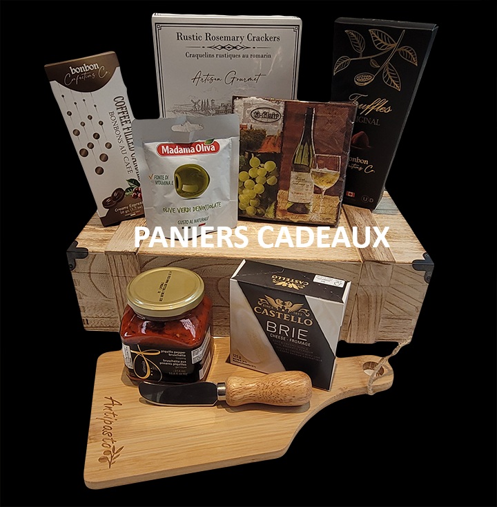 Gourmet chest - paniers cadeaux